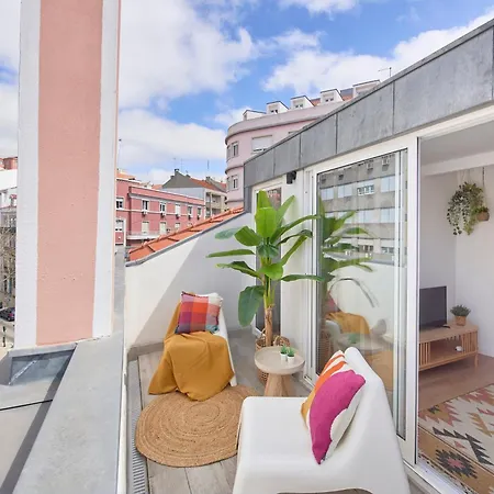Apartment Boho Chic Liberdade Street Lisbon
