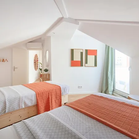 Apartament Boho Chic Liberdade Street Lizbona